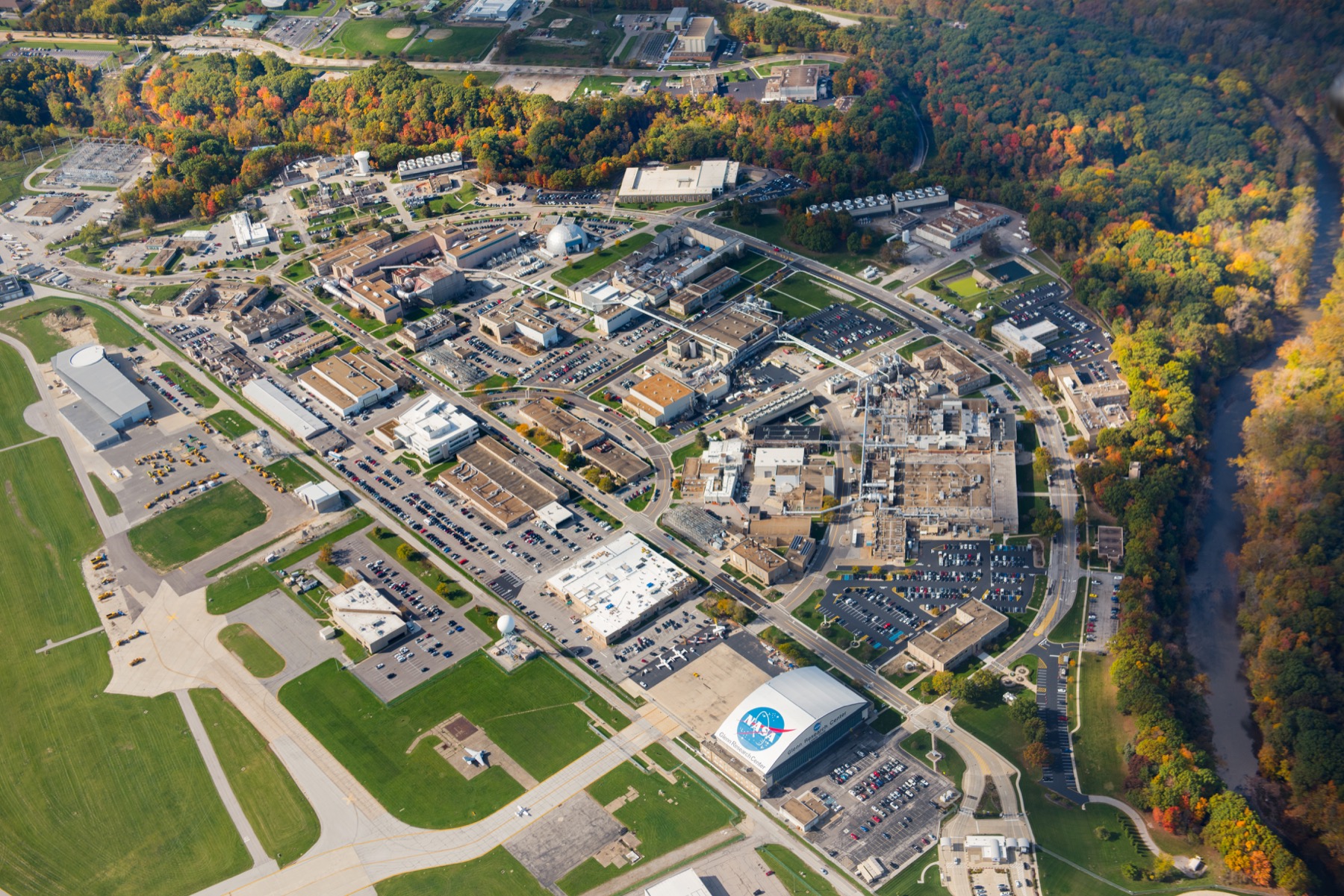 Photograph of NASA Glenn Research Center